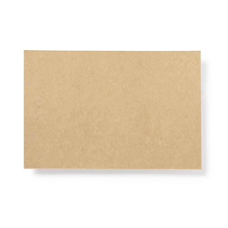 Visitenkarten aus recyceltem Kraftkarton 85x55mm - Recycelbares Zubehör zu Großhandelspreisen