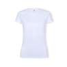 Women's White Slim Fit T-Shirt - Sizes XS-XXL - T-shirt at wholesale prices