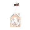 Ornamento Natalizio in Legno Naturale 20cm - Accessorio di Natale a prezzi all'ingrosso