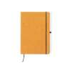 A5 Recycled Leather Lined Notebook - Notepad at wholesale prices A5 Recycled Leather Lined Notebook - Notepad at wholesale prices