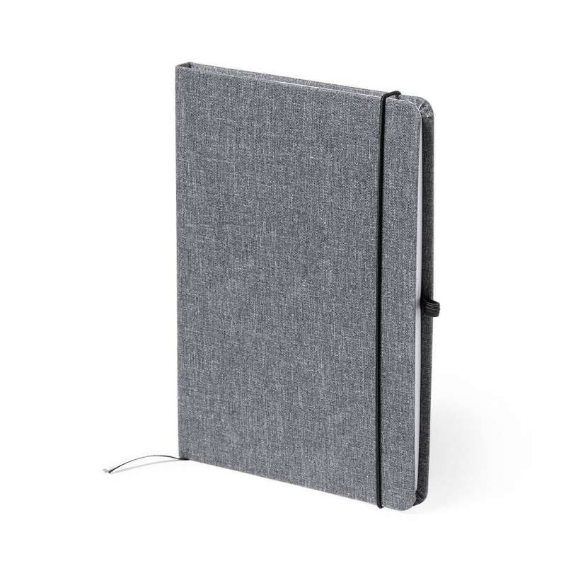 A5 Recycled Lined Notebook with Bookmark - notebook at wholesale prices