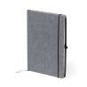 A5 Recycled Lined Notebook with Bookmark - Notepad at wholesale prices