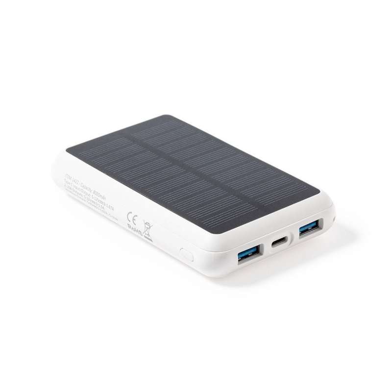 Batería Externa Solar 8000 mAh Magnética a precios de mayorista - Cargador solar a precios de mayorista