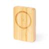 5000mAh Bamboo Power Bank with Cork Stand - Power bank / external battery at wholesale prices