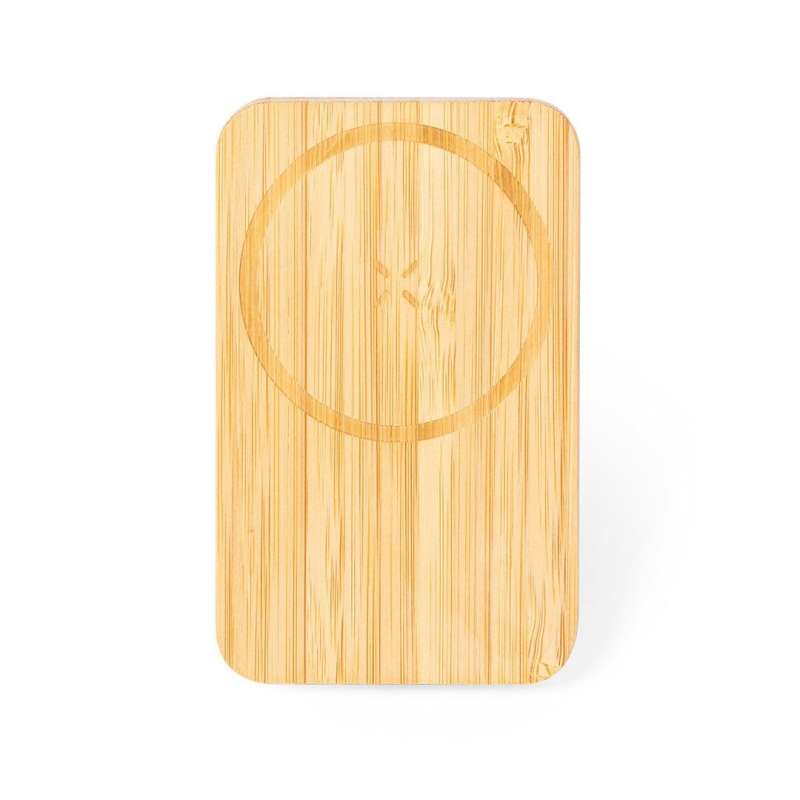 15 Watts Bamboo Magnetic Car Charger Holder - Phone support at wholesale prices