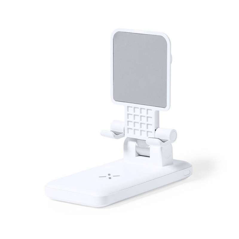 Soporte Plegable Multifuncional Blanco 10W 5000mAh - Cargador de teléfono a precios de mayorista