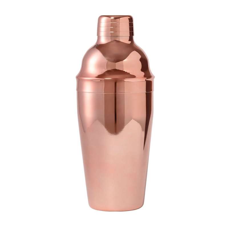 550ml Copper-Coated Stainless Steel Cocktail Shaker - Shaker at wholesale prices