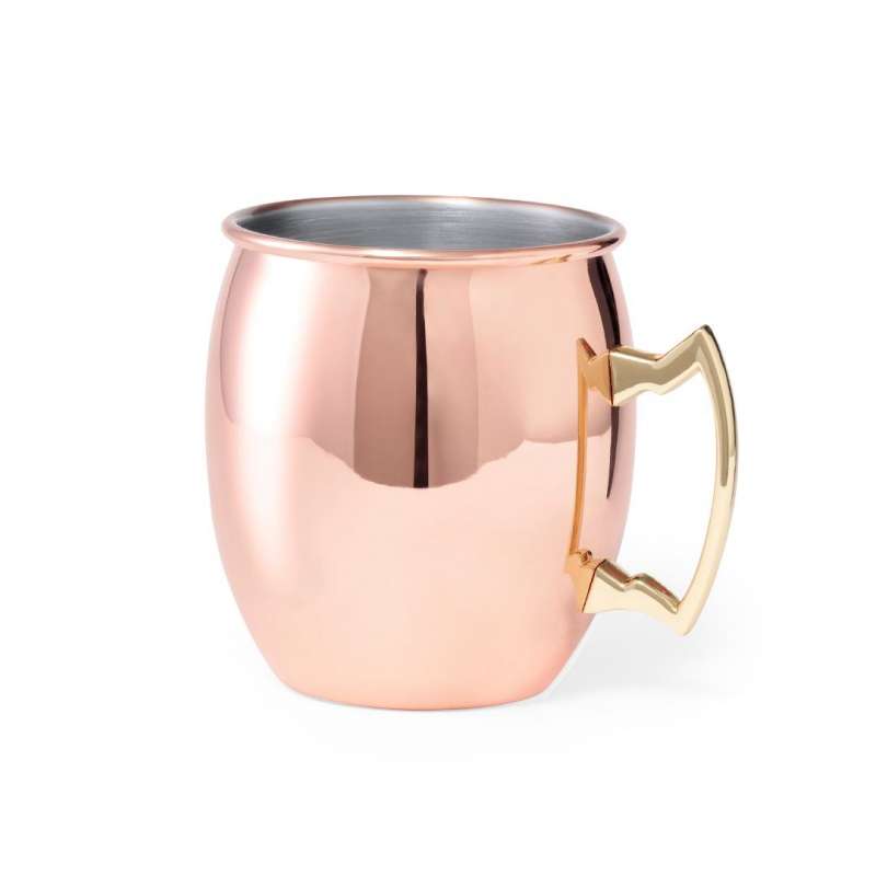 500 ml Copper Coated Stainless Steel Mug - metal mug at wholesale prices