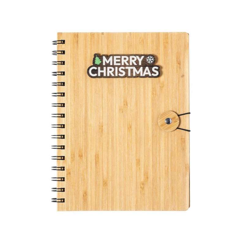 Ring Binder Notebook - 80 Sheets, Christmas Design - Christmas accessory at wholesale prices