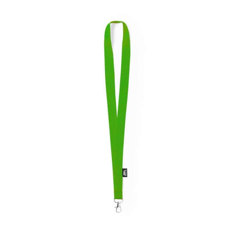 Lanyard RPET 50 x 2 cm à prix de gros - Objet pour sublimation à prix grossiste