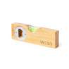 Bamboo Bottle Opener with Metal Lever - Bubble level at wholesale prices