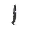Cuchillo plegable acero inoxidable negro 10cm - Cuchillo de bolsillo a precios de mayorista