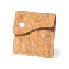 Natural Cork Pocket Ashtray with Aluminum Interior - Pocket ashtray at wholesale prices