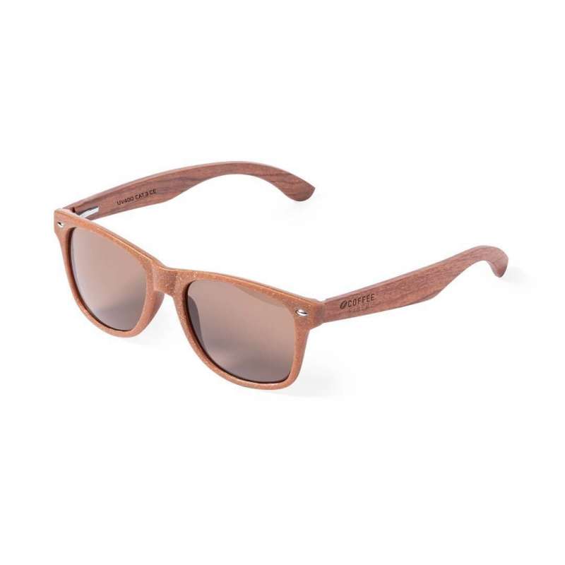 Sonnenbrille Natur 400 UV, braun, 1 Stück - Sonnenbrille zu Großhandelspreisen