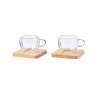 Set Tasses 2 * 60 ml - mug en verre à prix de gros Set Tasses 2 * 60 ml - mug en verre à prix de gros