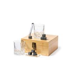 Elegant Bamboo Whisky Set...