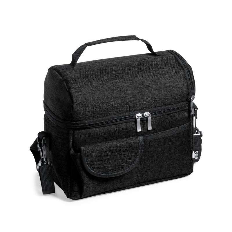 600D RPET Insulated Cooler Bag with Compartments at wholesale prices - Insulated bag at wholesale prices