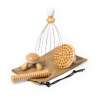 Natural Wood Massage Set with Carrying Bag - Massage accessory at wholesale prices