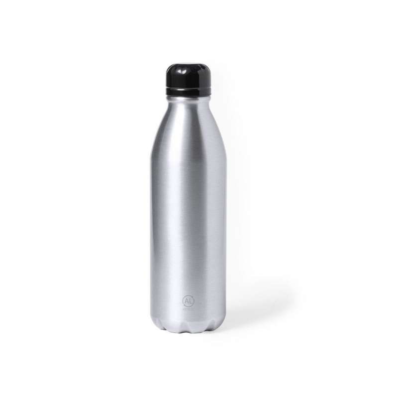 Matte Zwarte Aluminium Fles 750 ml - Fles tegen groothandelsprijzen