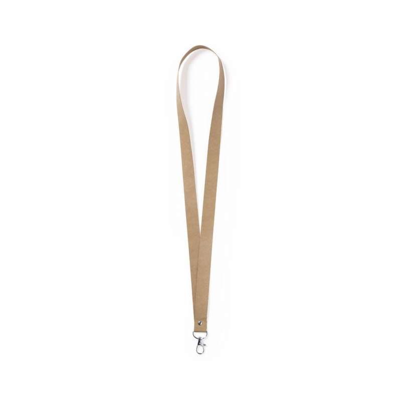 Lanyard 50x2 cm i återvunnen kartong - Tour de cou (lanyard) in Swedish is "Nackrem". till grossistpris