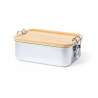 800ml Stainless Steel Lunch Box with Bamboo Lid - Lunch box at wholesale prices