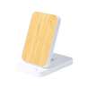 Draadloze oplaadstandaard 15 Watts met bambou - Draadloze oplader tegen groothandelsprijzen Draadloze oplaadstandaard 15 Watts met bambou - Draadloze oplader tegen groothandelsprijzen