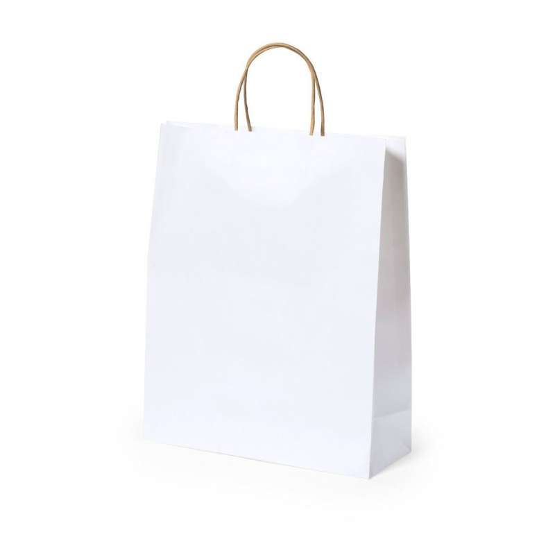 Sac in carta riciclata bianca 100g/m2 6kg - sacchetto di carta a prezzi all'ingrosso