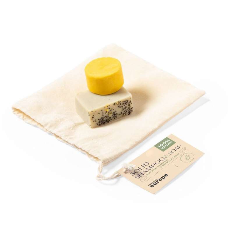 Botanical Soap & Solid Shampoo Set, 80g - Shampoo at wholesale prices