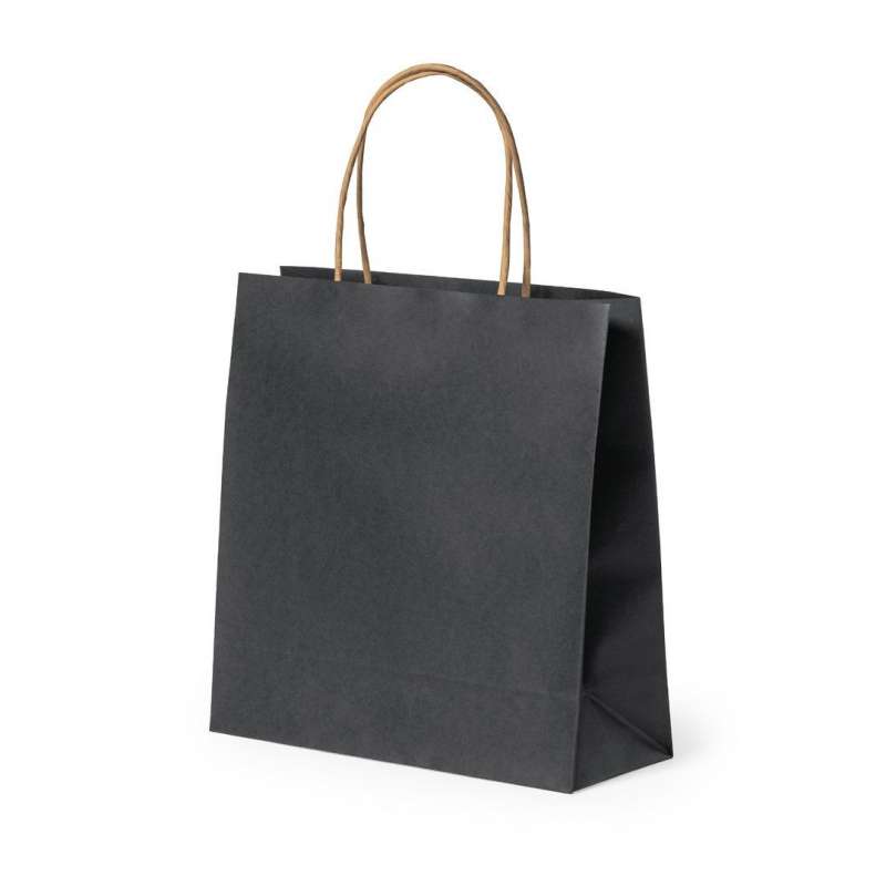 Sac in carta riciclata nera 100g/m2 6kg - sacchetto di carta a prezzi all'ingrosso