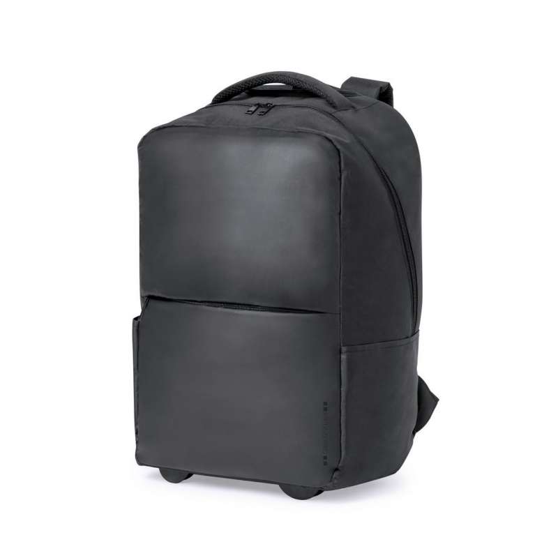 15-Inch Laptop Trolley Backpack in Black - Cart at wholesale prices