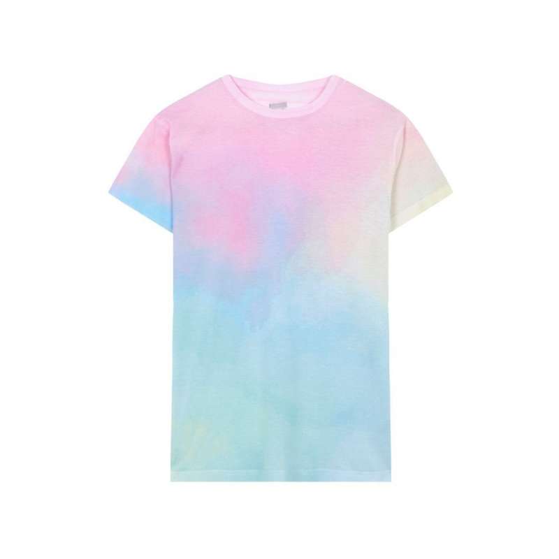 Unisex Rainbow Print T-Shirt, Sizes XS-XXL - T-shirt at wholesale prices