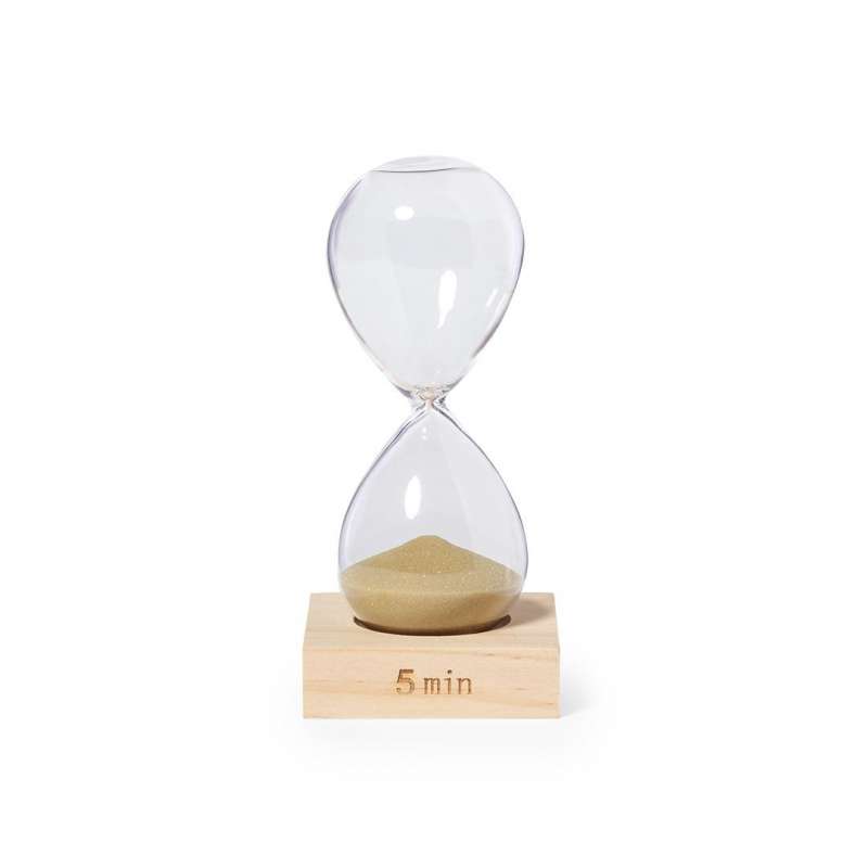 Reloj de arena 5 minutos cristal borosilicato a precios de mayorista - Reloj de arena a precios de mayorista