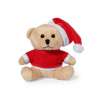Orso di peluche 30 cm con t-shirt personalizzabile - Accessorio di Natale a prezzi all'ingrosso