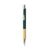 Elegant Bamboo and Aluminum Ballpoint Pen - Metal pen at wholesale prices