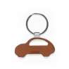 Recycled Brown Leather Keychain - 4 Models - Leather and faux leather keychains at wholesale prices