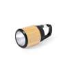 Bamboe Zaklamp met ABS Musketon 3 LEDs - Zaklamp tegen groothandelsprijzen