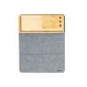 15 Watts Wireless Charging Mouse Pad with Bamboo Storage - Phone support at wholesale prices