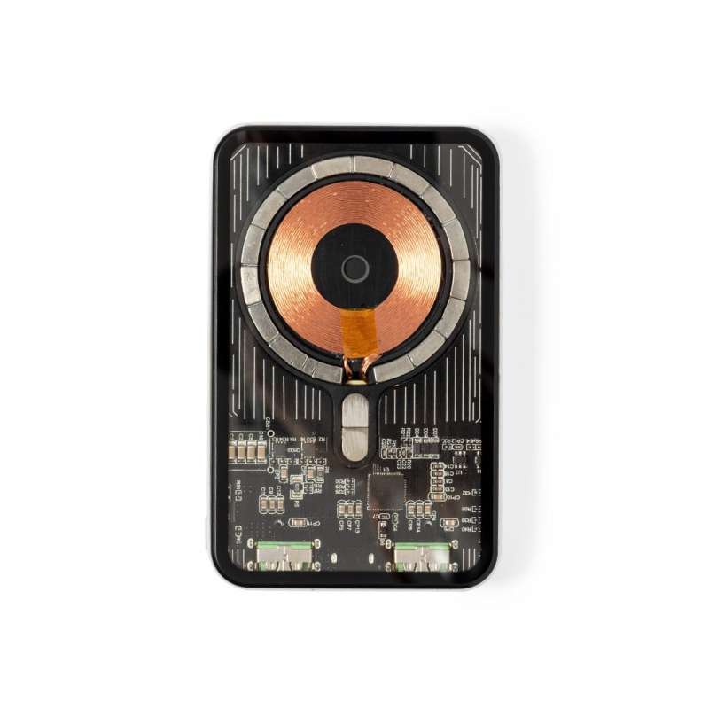 Transparent Extern Batteri 5000 mAh 15W - Laddare till grossistpris