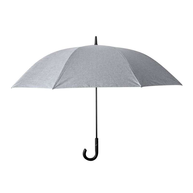 Grå marmor paraply 130 cm med automatisk åbning til engrospris - Paraply til engrospris