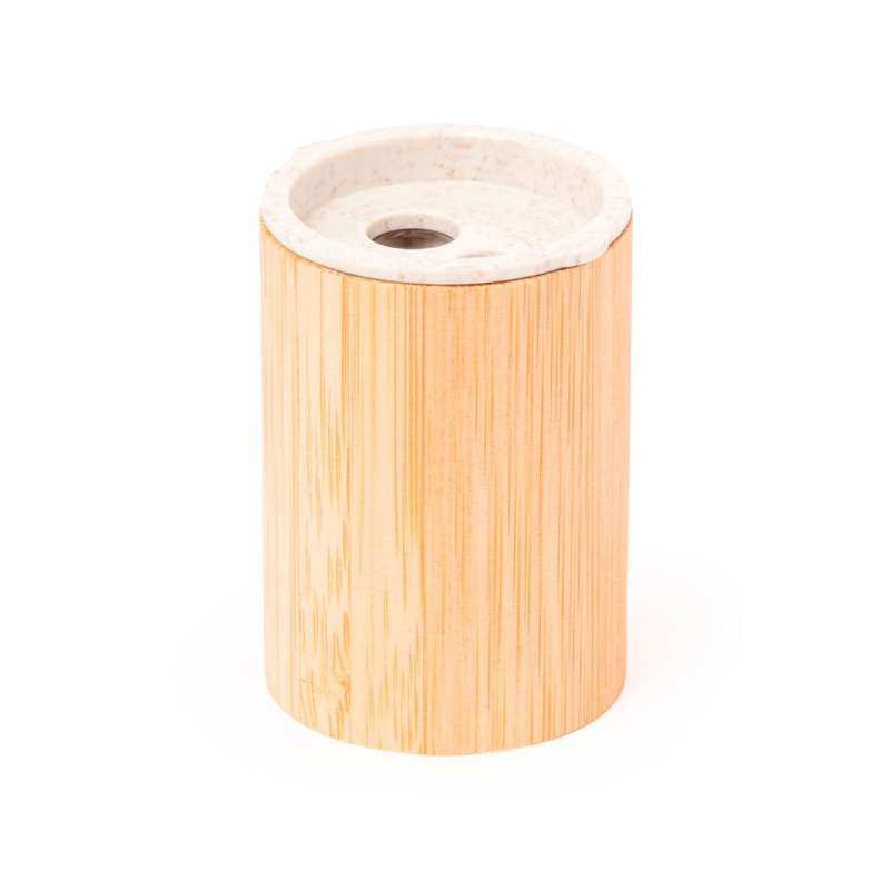Eco-Friendly Wheat Straw and Bamboo Sharpener - Pencil sharpener at wholesale prices