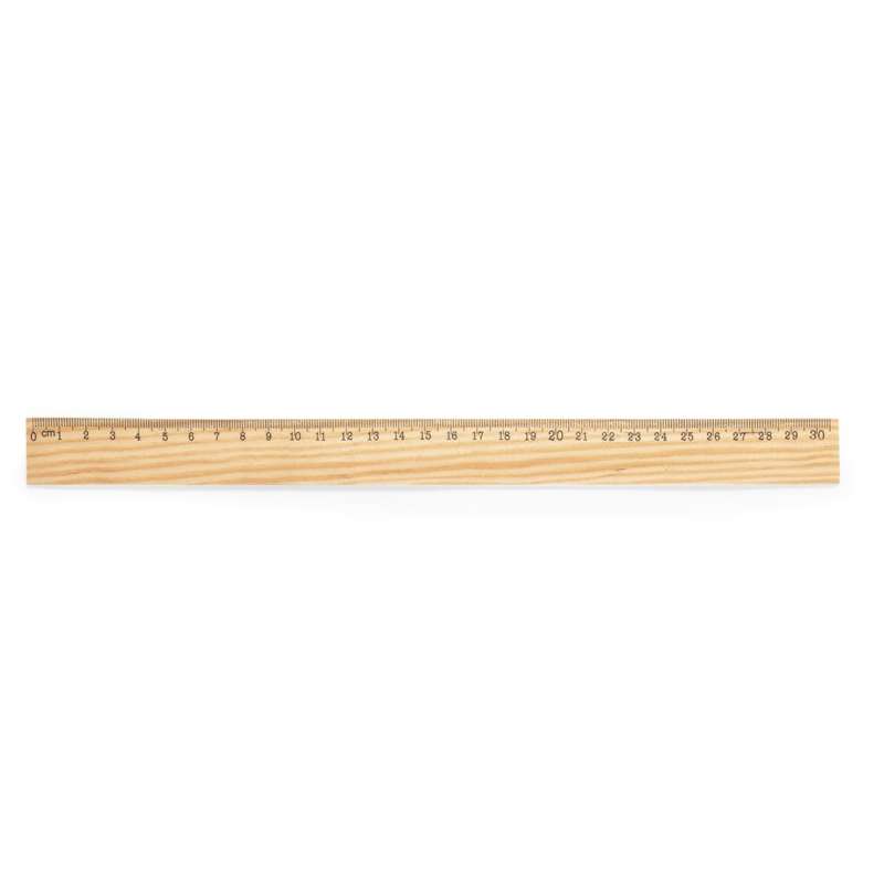 30 cm Eco-Friendly Wooden Ruler - Rule at wholesale prices