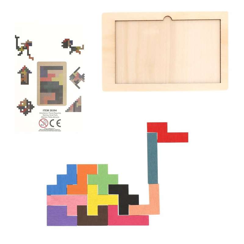 Juego de Habilidad en Madera - 12 Piezas - Juego de madera a precios de mayorista