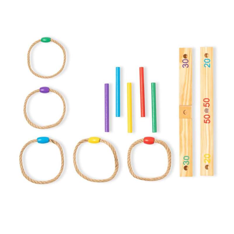 Juego de tiro en madera 12 piezas - Juego de madera a precios de mayorista