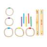 Wooden Shooting Game with 12 Colorful Rings - Wooden game at wholesale prices