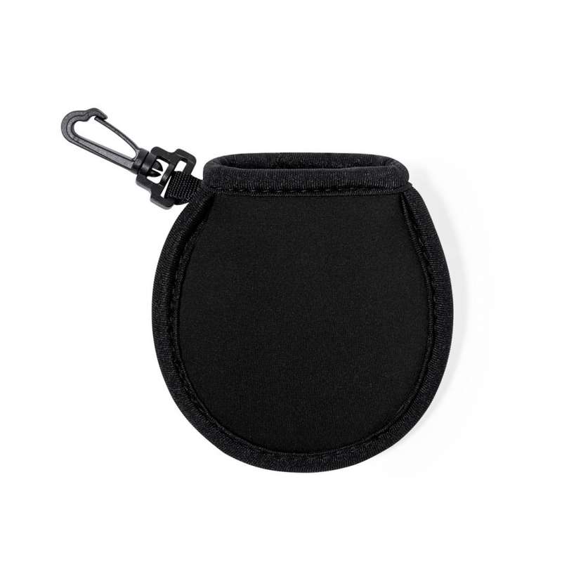 Soft Shell Golf Ball Cleaning Case with Cloth - Golf accessory at wholesale prices