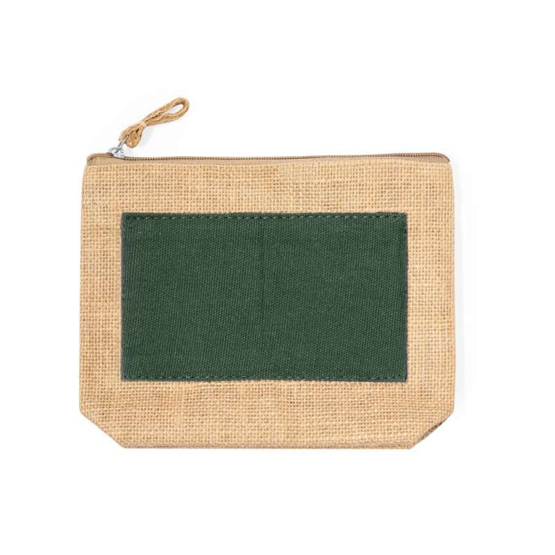 Jute and coton kit - Toiletry bag at wholesale prices