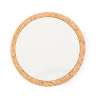 1X Portable Cork Mirror in Kraft Box - Pocket mirror at wholesale prices