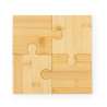 Set di Sottobicchieri Puzzle in Bambù (4 Pezzi) - sottobicchiere a prezzi all'ingrosso