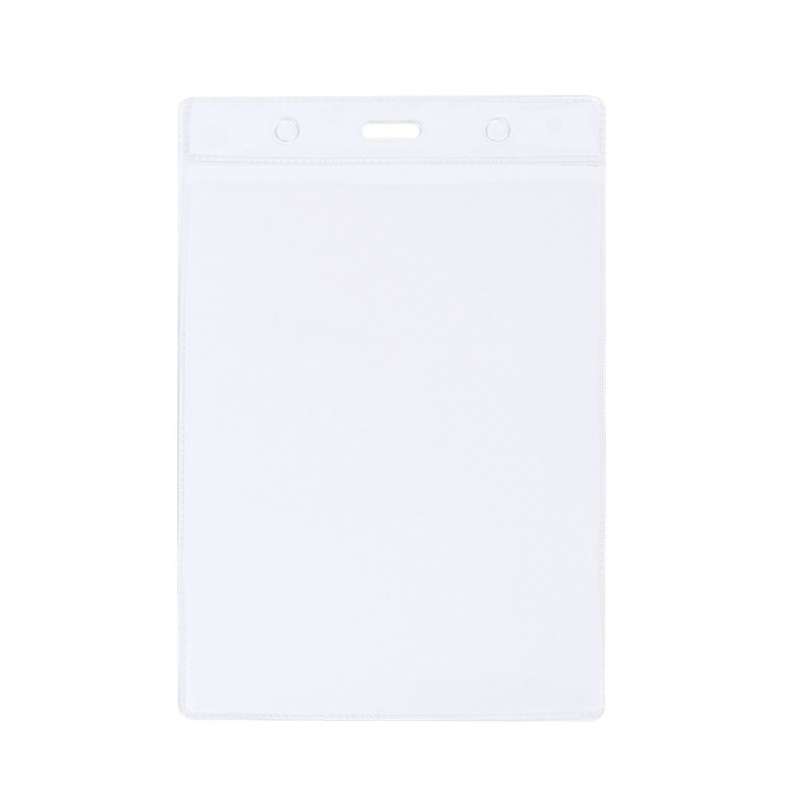 Badge verticale PVC 10x7 cm rinforzato a prezzi all'ingrosso - Distintivo a prezzi all'ingrosso