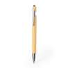 Caneta Ponto a Botão em Bambu - Stylus táctil a preço grossista Caneta Ponto a Botão em Bambu - Stylus táctil a preço grossista